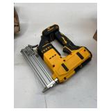 Electric Nail Gun for Dewalt 20V Battery, 18 Gauge 2 in 1 Brad Nailer Cordless Brushles Staple Gun with 1000pcs Nails and 1000pcs Staples Included for Home Improvement, DIY (No Battery)