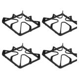 WB31K10034 Burner Grates for Gas Stoves Compatible with GE Gas Stove Range for General Electric Gas Stove Top Surface Grate Cast Iron Rack-4Pack