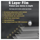 2-Pack Glass Screen Protector for Amazon Fire Max 11 Tablet (2023 Released), 11 inch Tempered Glass Film Ultra HD Anti Scratch 9H Glass Protector