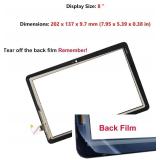 for Amazon Kindle Fire HD 8 /HD 8 Plus Tablet (10th Generation Released in 2020) K72LL3 K72LL4 Screen Replacement Digitizer Touch Glass Front Panel, Only for Fire HD8 /HD8 Plus 10th gen Repair Kit