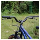 PLATT 25.4/31.8mm Mountain Bike Handlebar/Riser Handlebar - (30mm, 35mm, 50mm, 70mm, 90mm, 120mm, 160mm) High-Rise Aluminum Alloy MTB Handlebar (31.8mm-780mm, 90mm Rise)