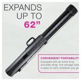U.S. Art Supply Extra-Large Telescoping Drafting Tube - 7-1/4" Outside/6-5/8" Inside Diameter, Expands 42" to 62", Durable Protection with Shoulder Strap - Ideal for Posters, Blueprints, Art & More