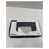 MOKURU Wireless Ergonomic Keyboard, Split Keyboard with Wrist Rest, Full Size 2.4G BT Computer Keyboard, Compatible with Windows, Mac OS, PC Computer/Laptop (Black)