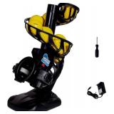 Upgraded Electronic Baseball Pitching Machine with Tripod/8 Balls for Youth - Adjustable Angles & Speeds,AC Powered & Battery Powered Ideal for Beginner Batting & Fielding Training