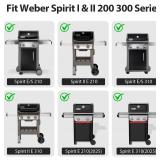 Utheer Ceramic Grill Griddle 7658 for Spirit 200 300 and Genesis Grills | Fits Spirit E210 E310 E320 and Genesis Silver B C, built for even heat, nonstick cooking, easy cleanup