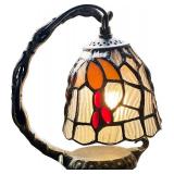 Stained Glass Grape Table lamp.WKD1010