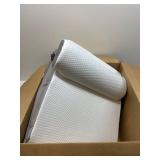 Bedluxe Wedge Pillow Headboard, 3PCS Orthopedic Bed Wedge Pillows Set for After Surgery, Adjustable Pillow Wedge for Acid Reflux&Back Pain Relief, Sleeping, Back Pillow for Bed Sitting Up, White/Grey