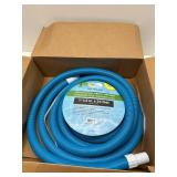 U.S. Pool Supply 1-1/2" x 25 Foot Professional Above Ground Swimming Pool Vacuum Hose with Swivel Cuff - Removable Cuff, Cut to Fit - Compatible with Filter Pumps, Filtration Systems, Chlorinators