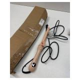 Rotating Curling Iron 1 inch 2025 New Version - Automatic Hair Curler - Self Spinning Curling Wand for Medium to Long Hair Length (Peach)