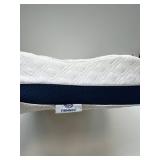 Extra Firm Pillow, Memory Foam Core Support for Side and Back Sleepers, Neck Alignment, Comfortable Loft, Washable Cover, Fits Standard Pillowcases, Designed to Hold Shape Night After Night