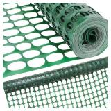 Houseables Fencing, Temporary Fence, Snow Fence, 4x100