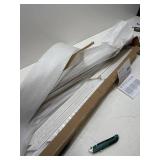 Lunghaa 6-Frame Premade Accent Wall Molding Kit, Ready-to-Assemble Wainscoting Panels, Pre-Cut Chair Rail Moulding Trim for Home D cor