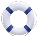 20 Inch / 50cm Pool Safety Life Preserver Throw Ring Buoy- Swim Foam Rings for Swimming Pool Wall Decoration
