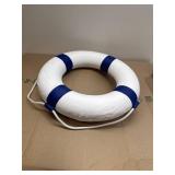 20 Inch / 50cm Pool Safety Life Preserver Throw Ring Buoy- Swim Foam Rings for Swimming Pool Wall Decoration