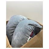 Momcozy Pregnancy Pillows with Cooling Cover, U-Shaped Full Body Maternity Pillow for Side Sleepers 57 Inch - Support for Back, Hip, Belly, Legs for Pregnant Women