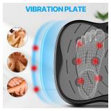 Vibration Plate Exercise Machine for Lymphatic Drainage Weight Loss, Whole Body Workout Vibration Fitness Platform ,Home Training Equipment ,Sport Gym for Weight Loss Fat Burner for Women Men