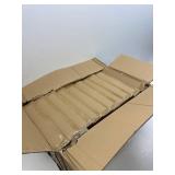Charger Plates Bulk,100PCS Round Dinner Floral Plates, 13 Inch PP Charger Plate, Reusable Chargers Dishes for Upscale Wedding, Dining & Serving (50, Gold)