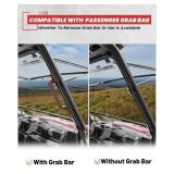 $430 StarknightMT 3-in-1 Flip Windshield with Sliding Window Compatible with Polaris Ranger XP 1000 / Crew (2017-2026) & Ranger 1000 (2020-2026), Hard Coated PC Front Windscreen, Work with Grab Bar