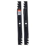 Hipa 2-Pack 942-04290 46 Inch Mulching Blades 6 Point Star Set for Cub Cadet XT1-46 XT1 XT2 LT46 LX46 LTX1046 LTX1045 46