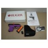 NEW Ruger LCP .380 ACP Semi-Auto Pistol - Lilac Purple/Black
