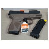 NEW Taurus G2S 9mm Semi-Auto Pistol - 2 Magazines