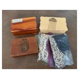 Jewelry Boxes and Necklaces