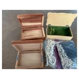 Jewelry Boxes and Necklaces