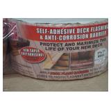 Self Adhesive Deck Flashing & Anti Corrosion Barrier Tape - 3"x75