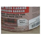Self Adhesive Deck Flashing & Anti Corrosion Barrier Tape - 3"x75
