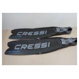 Cressi Gara Impulse Freediving Fins - Size 38/39, 5/5.5