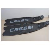 Cressi Gara Impulse Freediving Fins - Size 38/39, 5/5.5