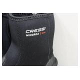 Cressi Minorca 3mm Neoprene Adult Anti-Slip Sole Boots - Size 11