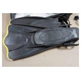 Cressi Adult Rondine Palau Fin Snorkel Set - Fin Size L/XL