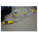 Cressi Adult Rondine Palau Fin Snorkel Set - Fin Size L/XL