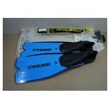Cressi Rondinella Adult Fins - 45/46, 10/11