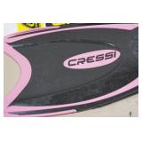 Cressi Adult Rondine Palau Fin Snorkel Set - Fin Size XS/S