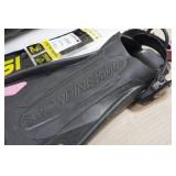 Cressi Adult Rondine Palau Fin Snorkel Set - Fin Size XS/S
