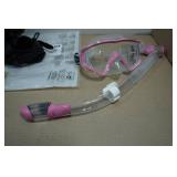 Cressi Adult Rondine Palau Fin Snorkel Set - Fin Size XS/S