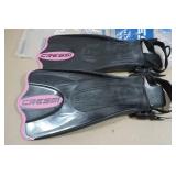 Cressi Adult Rondine Palau Fin Snorkel Set - Fin Size S/M