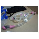 Cressi Adult Rondine Palau Fin Snorkel Set - Fin Size S/M