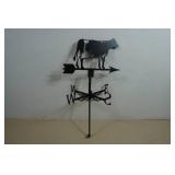 Laser Cut Metal Cow Weather Vane