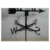 Laser Cut Metal Cow Weather Vane