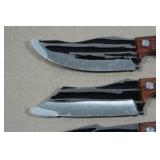 Set of 3 Fixed Blade Knives