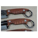 Set of 3 Fixed Blade Knives