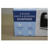 4-Stage Knife & Scissor Sharpener