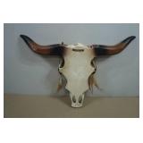 Resin Steer Skull Replica Wall Décor