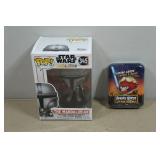 Funko Pop Star Wars Bobble Head & Angry Birds Playing Cards