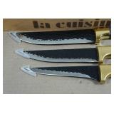 La Cuisine Pro-Chef 3-Piece Knife Set