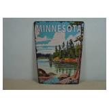 Vintage Style Metal Sign - Minnesota