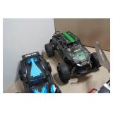 Assorted RC Cars and Accessories